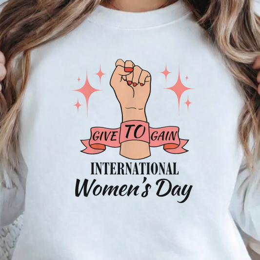 international womens day feminist empowerment quote art png